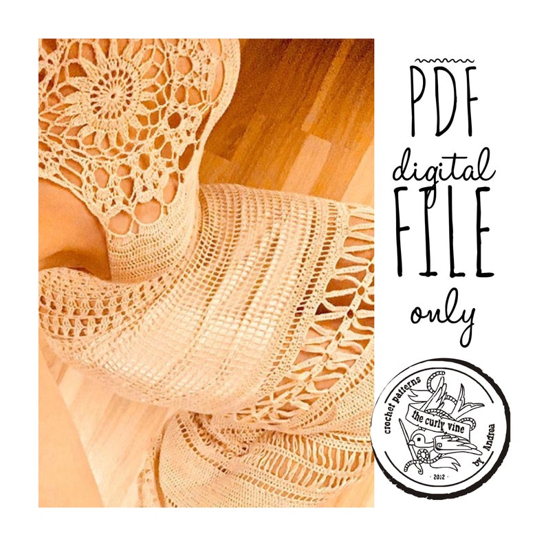 Dream Catcher Dress PDF Crochet Pattern image 1