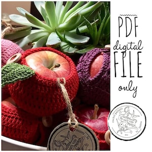 Crochet Apple Cozy PDF Crochet Pattern