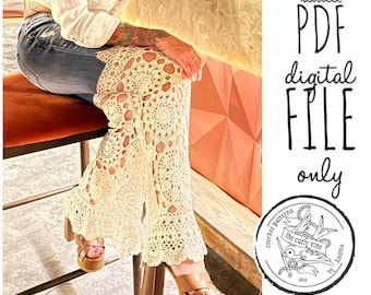 Mermaid Lace Pants PDF Crochet Pattern - Etsy