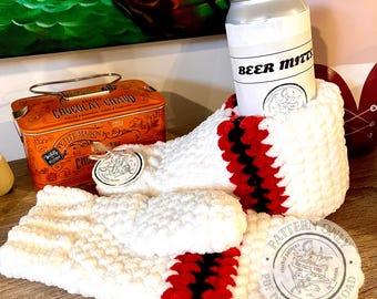 Crochet Drink Mittens Pattern PDF - Beer Mitts Pattern, Digital Download