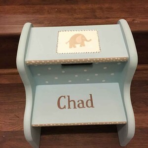 baby elephant step stool, baby step stools, baby gifts