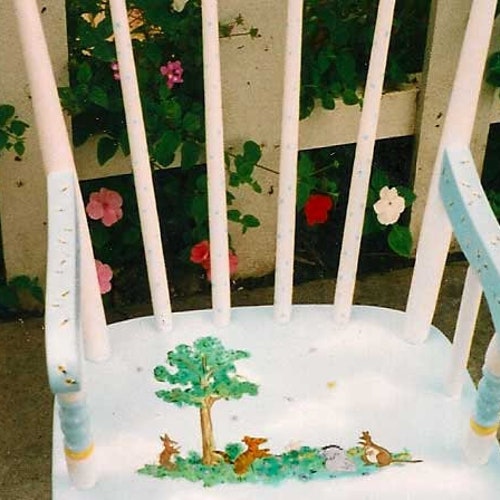 Hand Painted Kids Rockers Winnie the Pooh Rocking Chair Kids - Etsy Canada