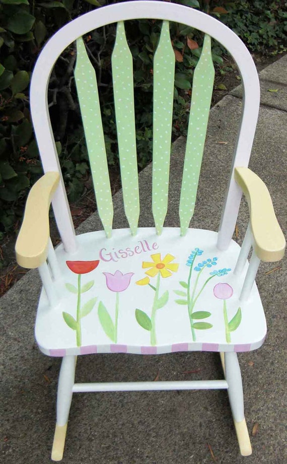 hand painted baby furniture