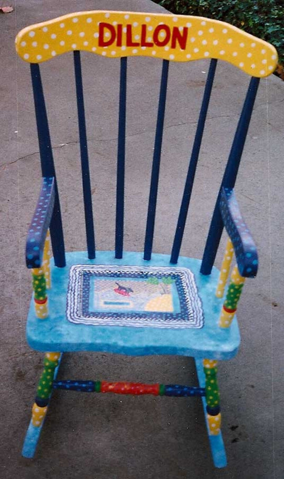 Kids Rockers, Children's Painted Furniture, Toddler Rocking Chair, Hand ...
