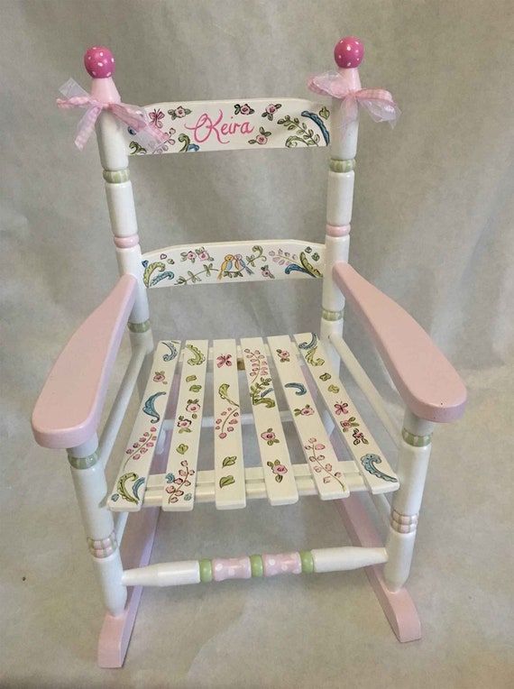 girls rocking chair