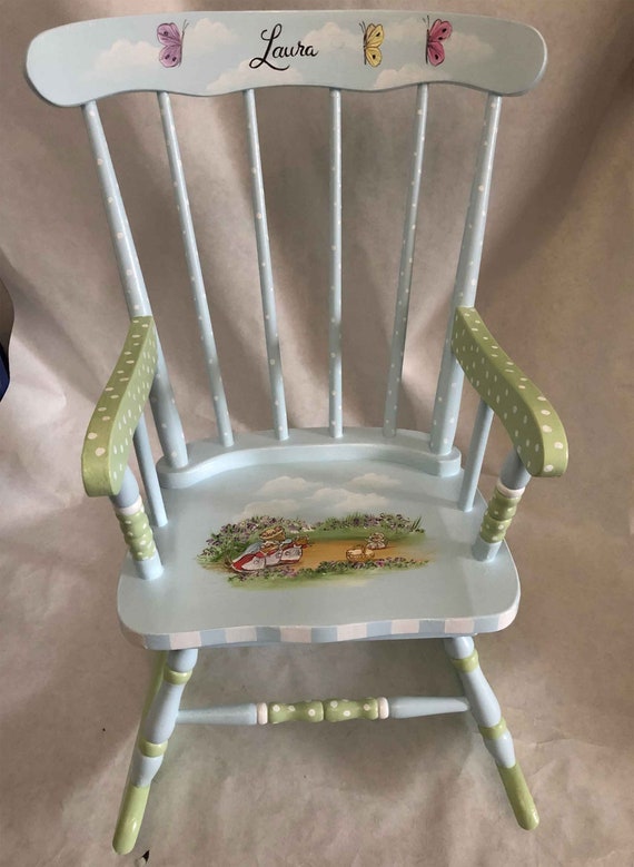 Kids personalized rocking chair sale