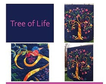 Tree of Life Quilt Delphine Brooks Pattern