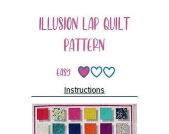 PDF Pattern Illusion Quilt