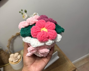 Small Flower Bouquet crochet plushie