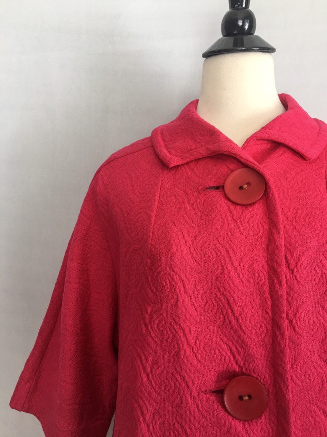 1950s Lightweight Pink Summer Skirt Suit