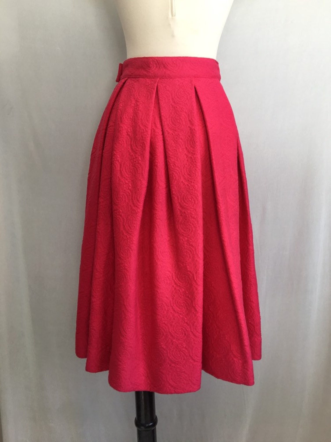 1950s Pink Skirt Suit