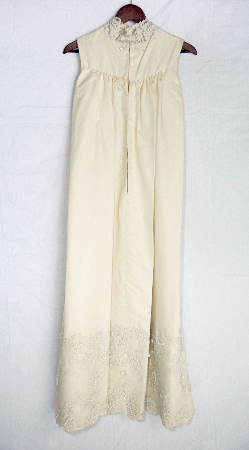 1960s Pricilla of Boston Wedding Gown // Silk Taffeta W/ | Etsy