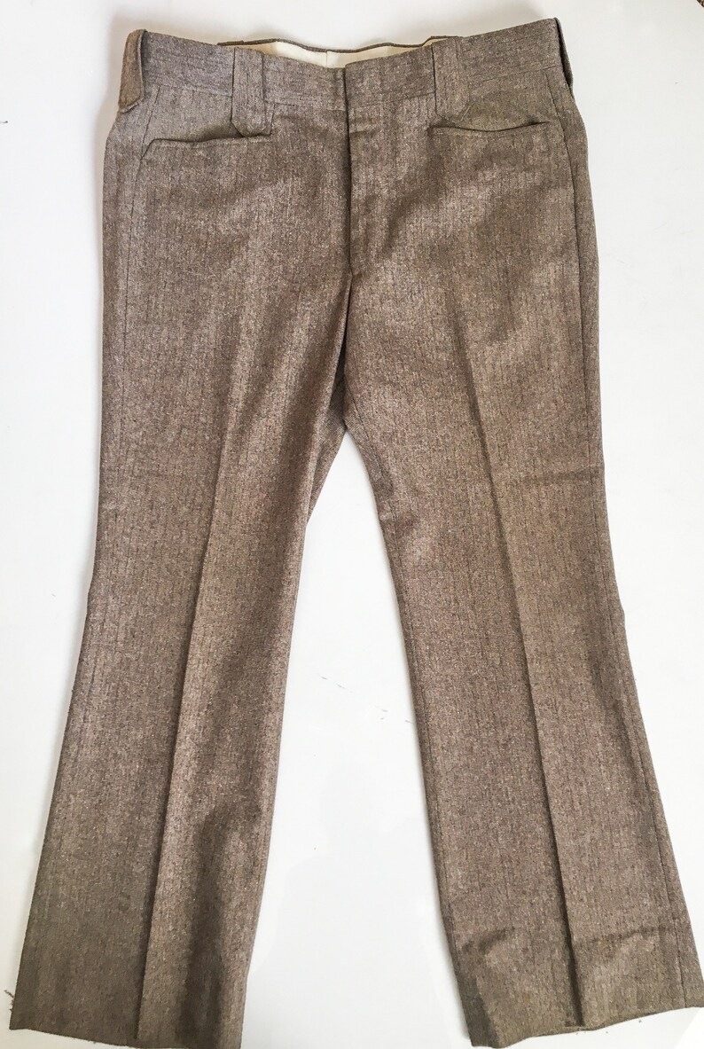 Mens Vintage Mend Suit by Prestige West Grey Taupe Tan Two Piece Suit Wool Suit Mens 2 Piece Suit Western Suit Size 42 Chest