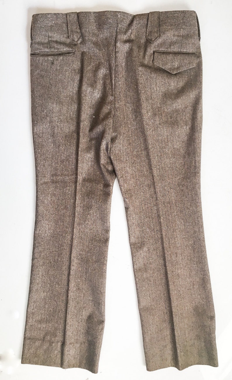 Mens Vintage Mend Suit by Prestige West Grey Taupe Tan Two Piece Suit Wool Suit Mens 2 Piece Suit Western Suit Size 42 Chest