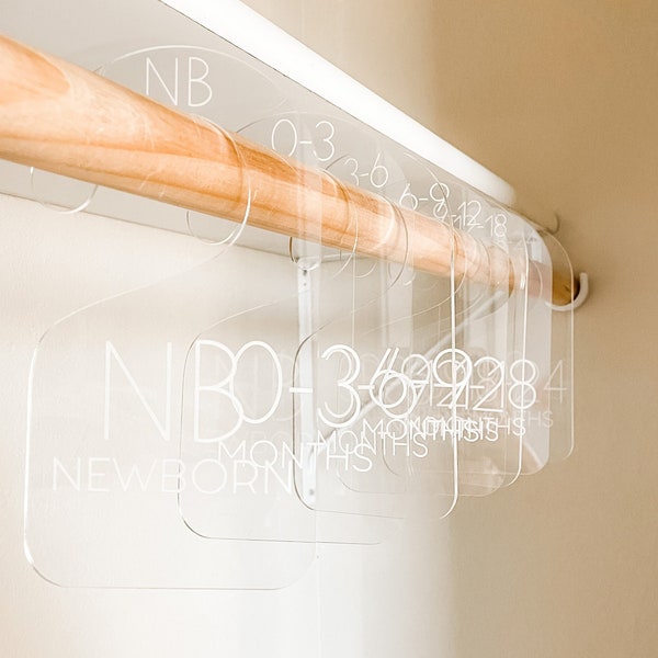 Baby Closet Dividers Etsy