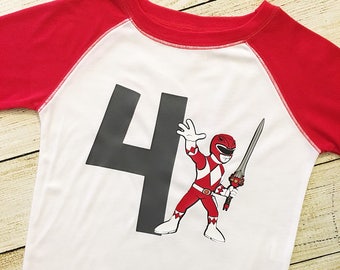 Download Power Rangers 4th Birthday Shirt Categoryid 65 Cheap Price Up To 66 Off Www Icplmisreports Com