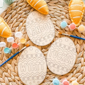 Kit de bricolaje: pintura personalizada de huevos de Pascua / Solo 70 disponibles. Oferta por tiempo limitado. Finaliza el domingo.
