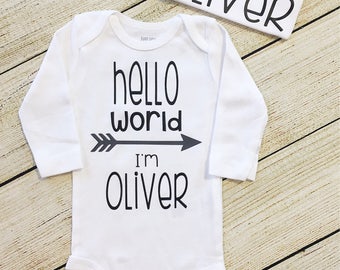 jacky baby hello world jumpsuit