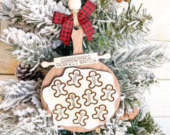 Perfect Batch Cookie Ornament, Grandchildren Ornament, Our Family Ornament, Gift for Grandma, Gift for Mom, Family Names Ornament,