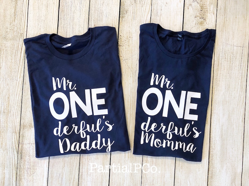 Download Mr. ONEderful's Mom Mr. ONEderful's Dad Team | Etsy
