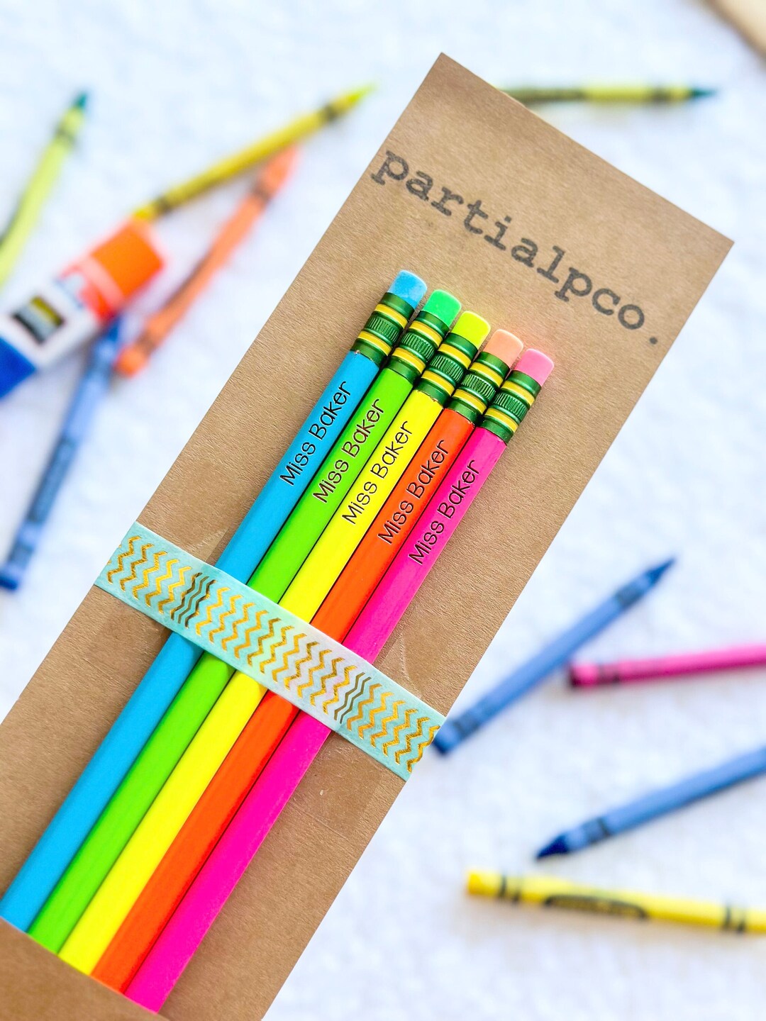 Personalized Pencils Bulk 20 Pack - Custom Engraved #2 Triangular Pencils For Gifts & Office