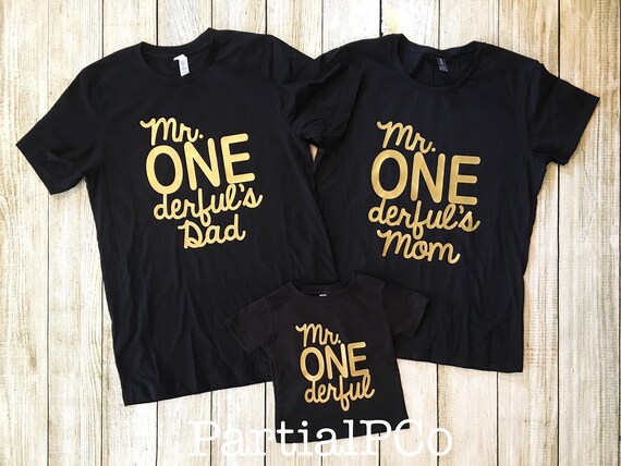 Download Mr. ONEderful's Mom Mr. ONEderful's Dad Team | Etsy