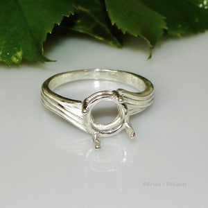 Celtic ring settings without best sale stones