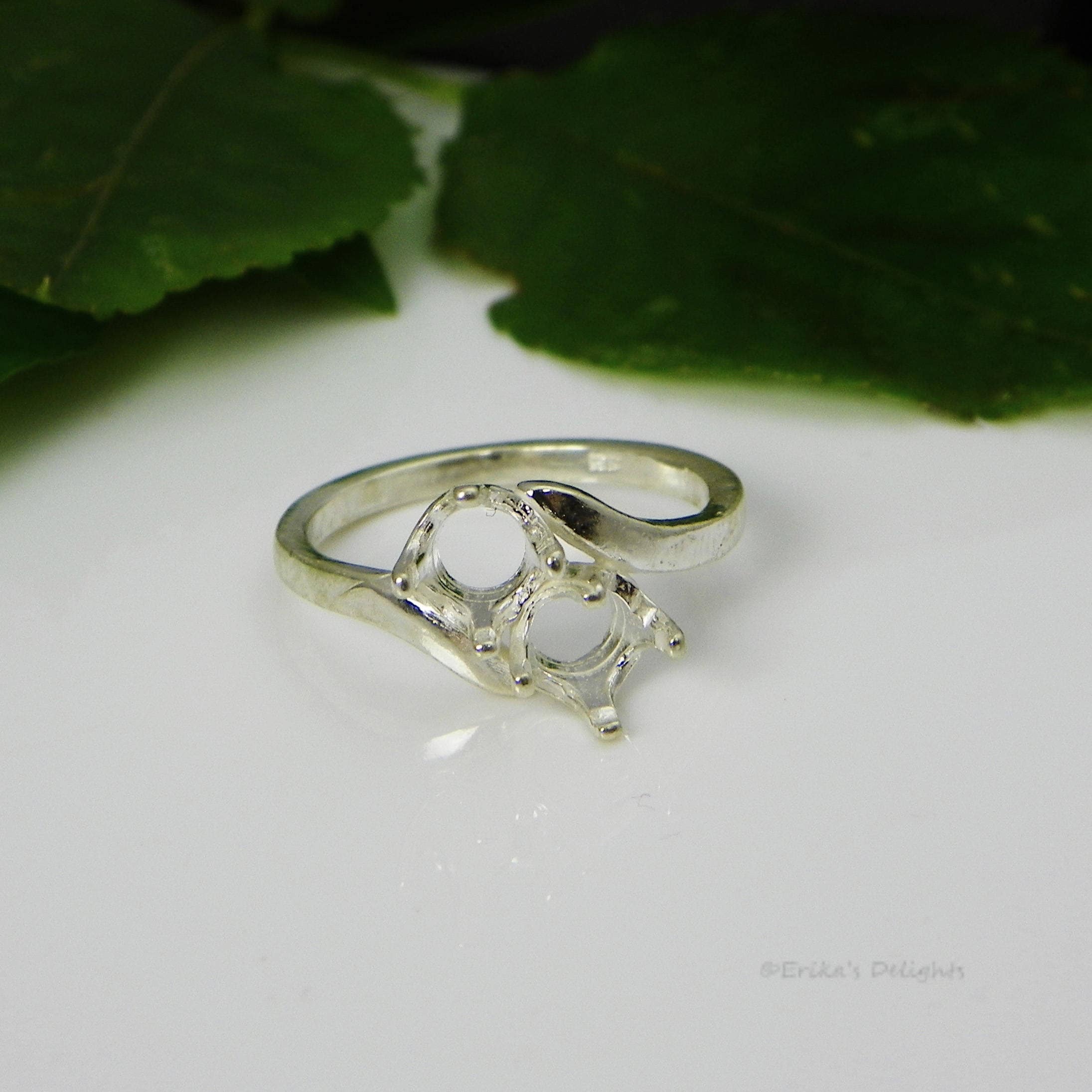 Oval ring settings without stones sale