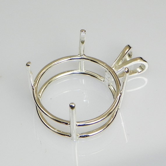 ROUND 4mm 25mm Sterling Silver Pre 