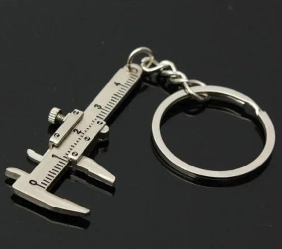 Mini Portable Caliper Keychain Measuring Tool for Gemstones