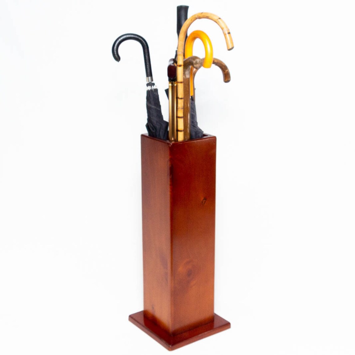 Umbrella Stand and Cane Stand Wooden Store Umbrellas Etsy