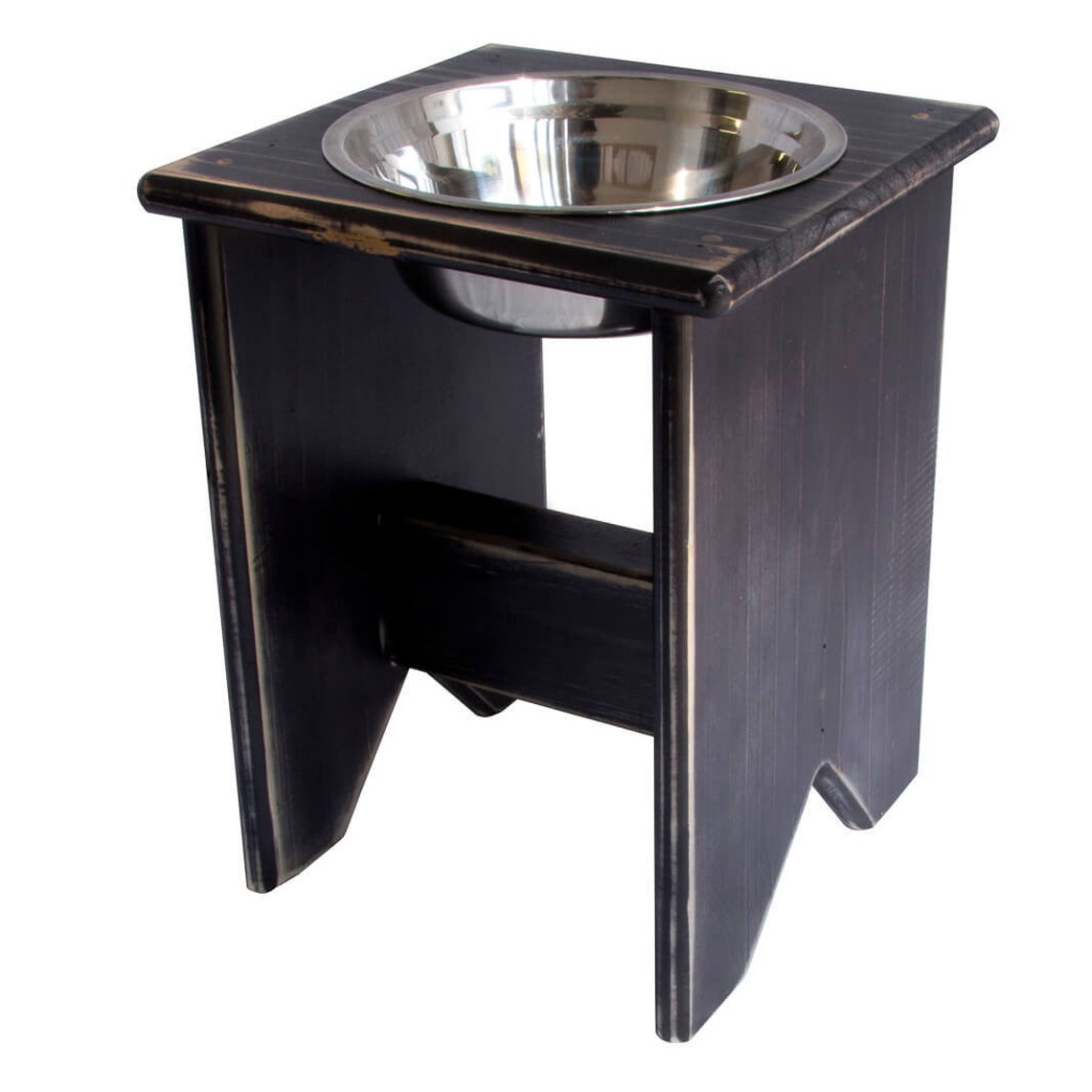 Elevated Dog Bowl Stand Wooden 1 Bowl 300 mm / 12 Etsy