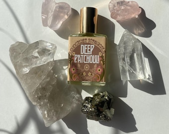 Parfum à rouleau d'huile essentielle de patchouli, aromathérapie fondamentale (0,5 oz)