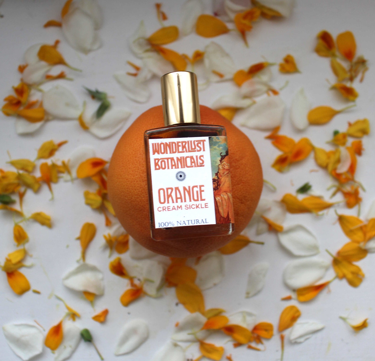Orange Creamsickle Orange Ice Cream Orange Vanilla Natural Etsy