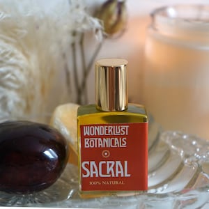 Sacral Chakra healing oil, Essential Oils, sacral chakra healing, color therapy, energy healing, Aromatherapy Oils, gifts for yoga lovers