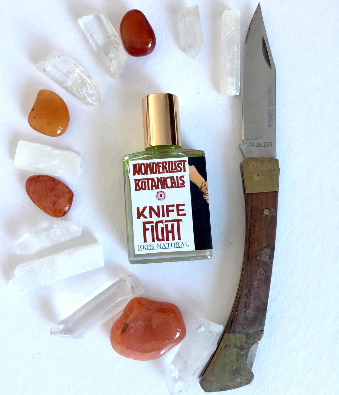 Knife Fight Aromatherapy Cologne for Men, Dangerous and Exotic. All