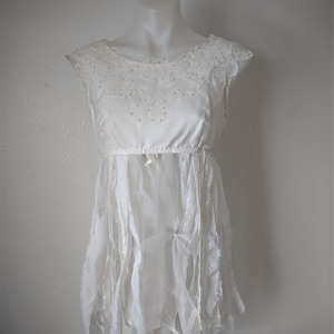 Crop Top with Ripped Fabric Fringe Bottom