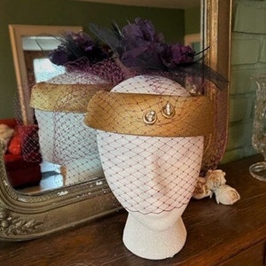 Gold halo hat