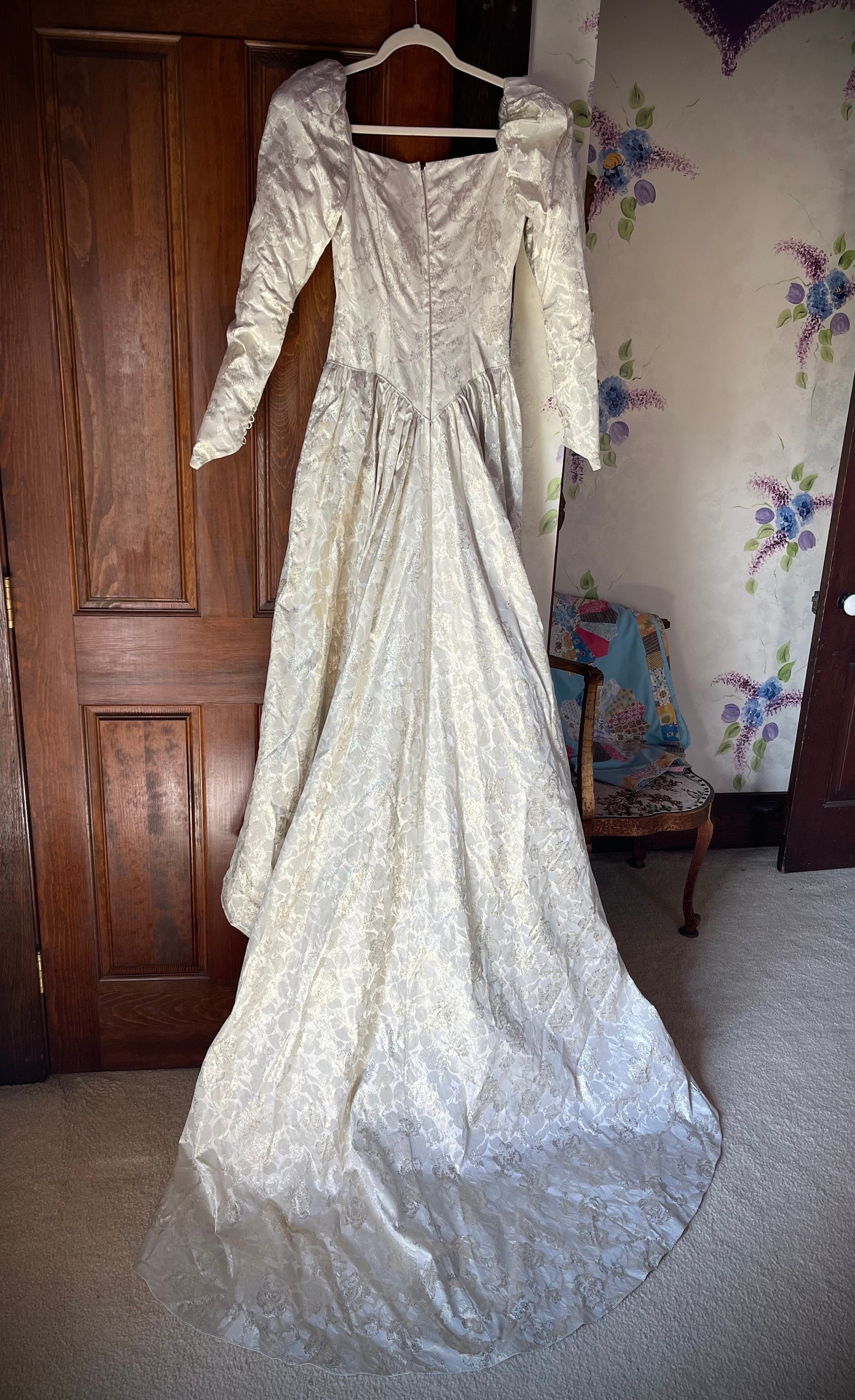Renaissance style Wedding Dress Etsy