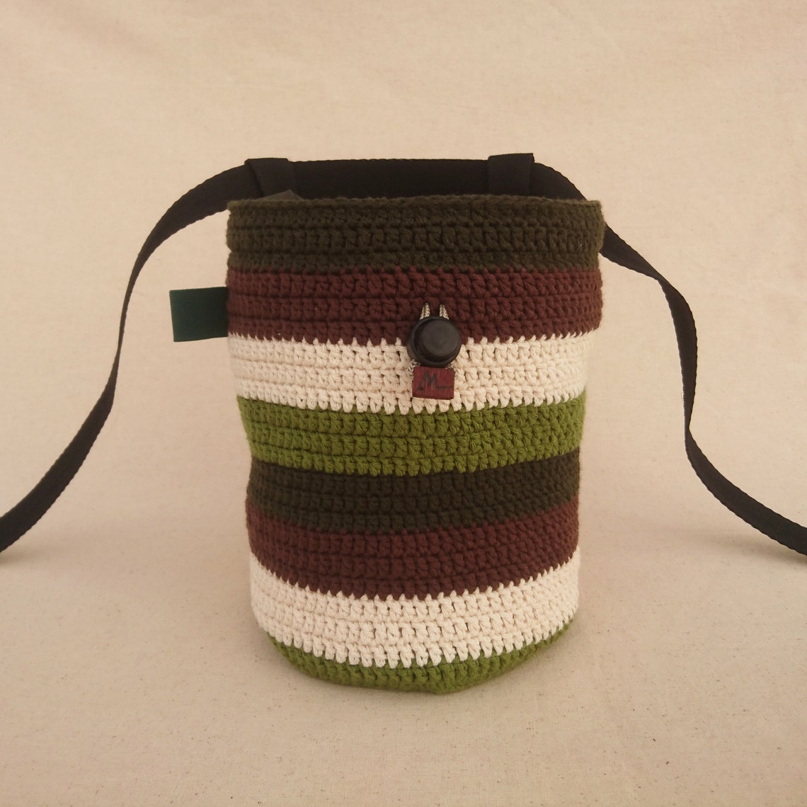 Multicolor Crochet Chalk Bag Indoor Outdoor UseHand Made Etsy