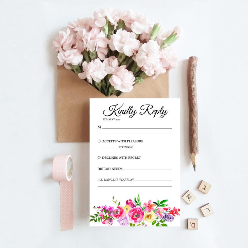 Bright Bouquet Wedding Set