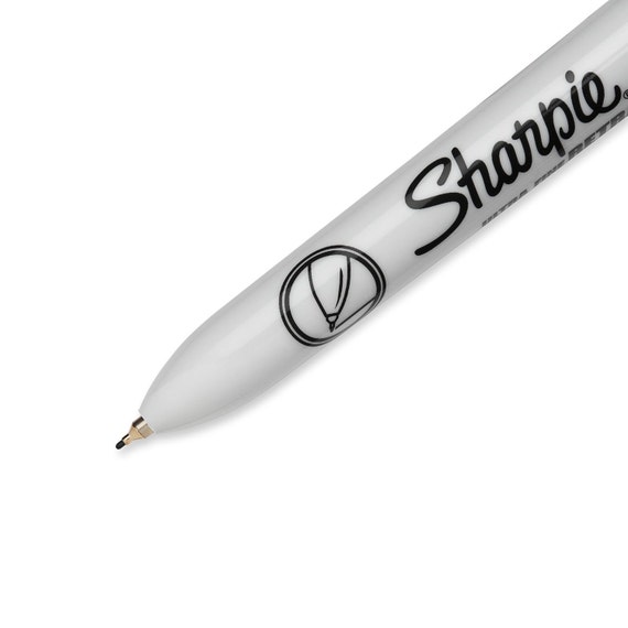 SHARPIE Permanent Markers, Ultra Fine Point, Black, 12 Count