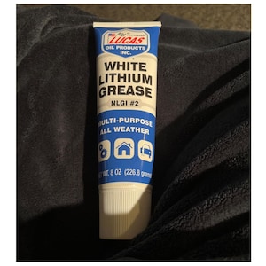 White Lithium Grease, Multi-Purpose Lubricant, Lucas Oil 10533 White Lithium Grease Lube, 8oz
