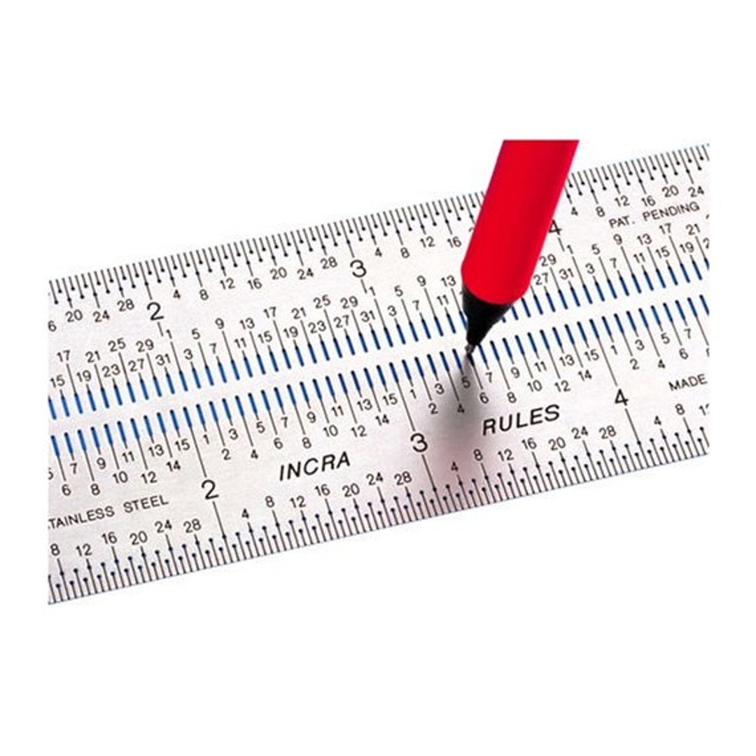 Mr Pen Regla Acero Inoxidable SE Regla De Acero Inoxidable De 6 Pulgadas Con Medidas SAE/ Métricas Y Medidor De Taladro, Herramienta De Maquinista De Precisión - 9263SR Reglas De Maquinista