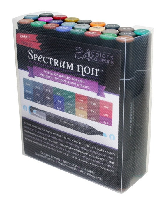 Spectrum Noir Marker Storage Trays 6 Pack-Black