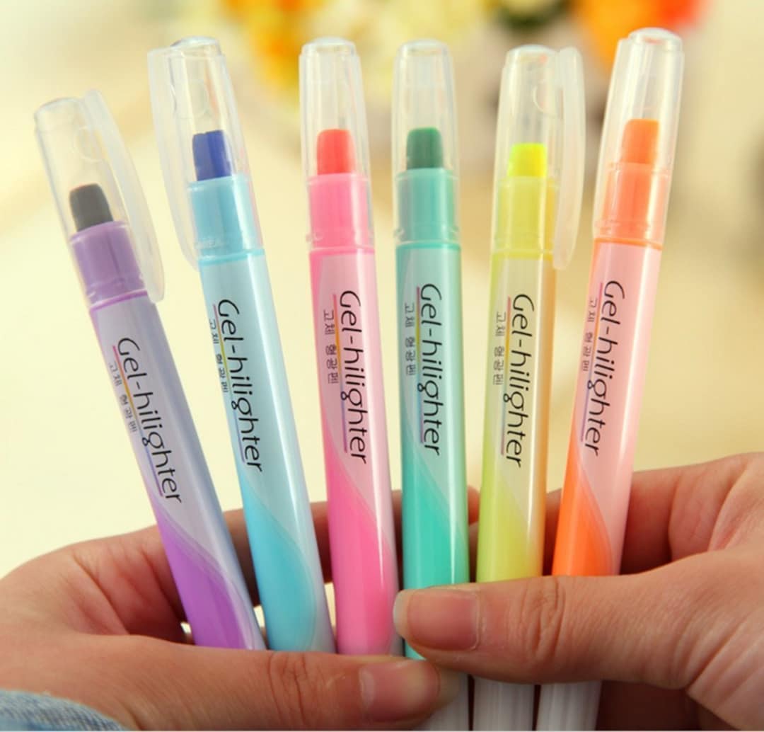 Better highlighters that don't bleed? Or a good pen that won't