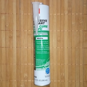 3M 06560 Marine Adhesive Sealant Fast Cure 4200 3004.7819; White Semi-Permanent Flexible Adhesive Sealant, Boats, RVs, Modeling