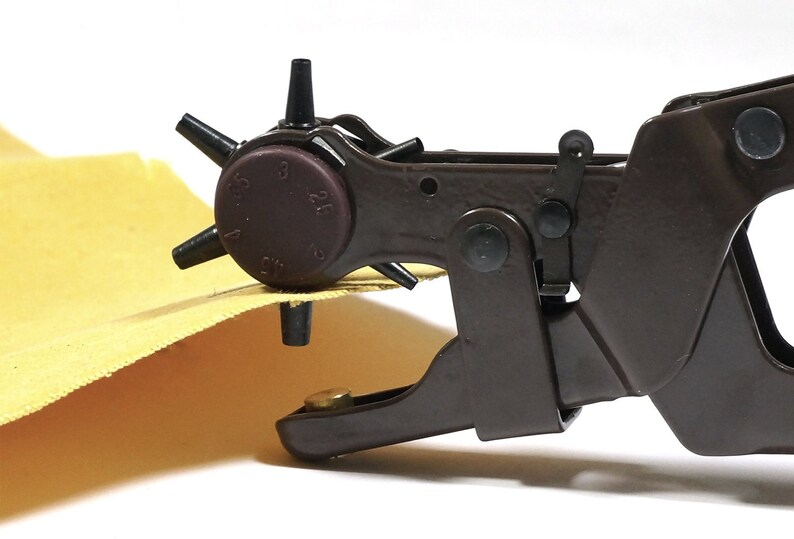 Leather Hole Punch Revolving Turning Rotary Leather Hole Etsy