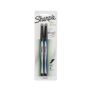 Sharpie Fine Point Tip Pens, Stylo Writing, Calligraphy 4 Black