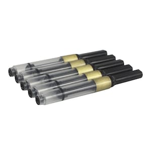 International Size Ink Converters for Fountain Pens; Screw-in Style Ink Adapters; 5 Pack